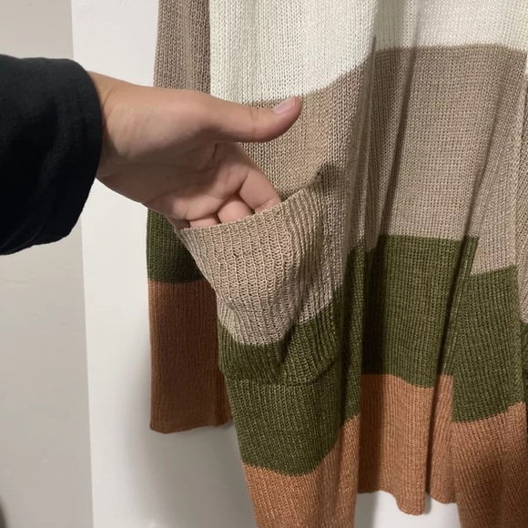 Striped Multicolor Cardigan - Picture 3 of 5
